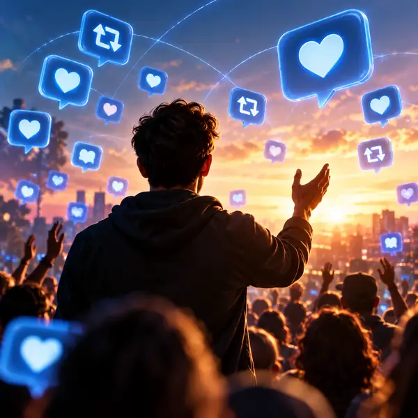 Icône de la fonctionnalité d’interaction avec l’audience.